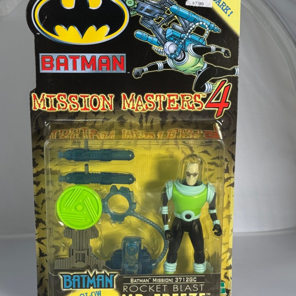 Batman Glow in the Dark Mr Freeze Rocket Blast 2002